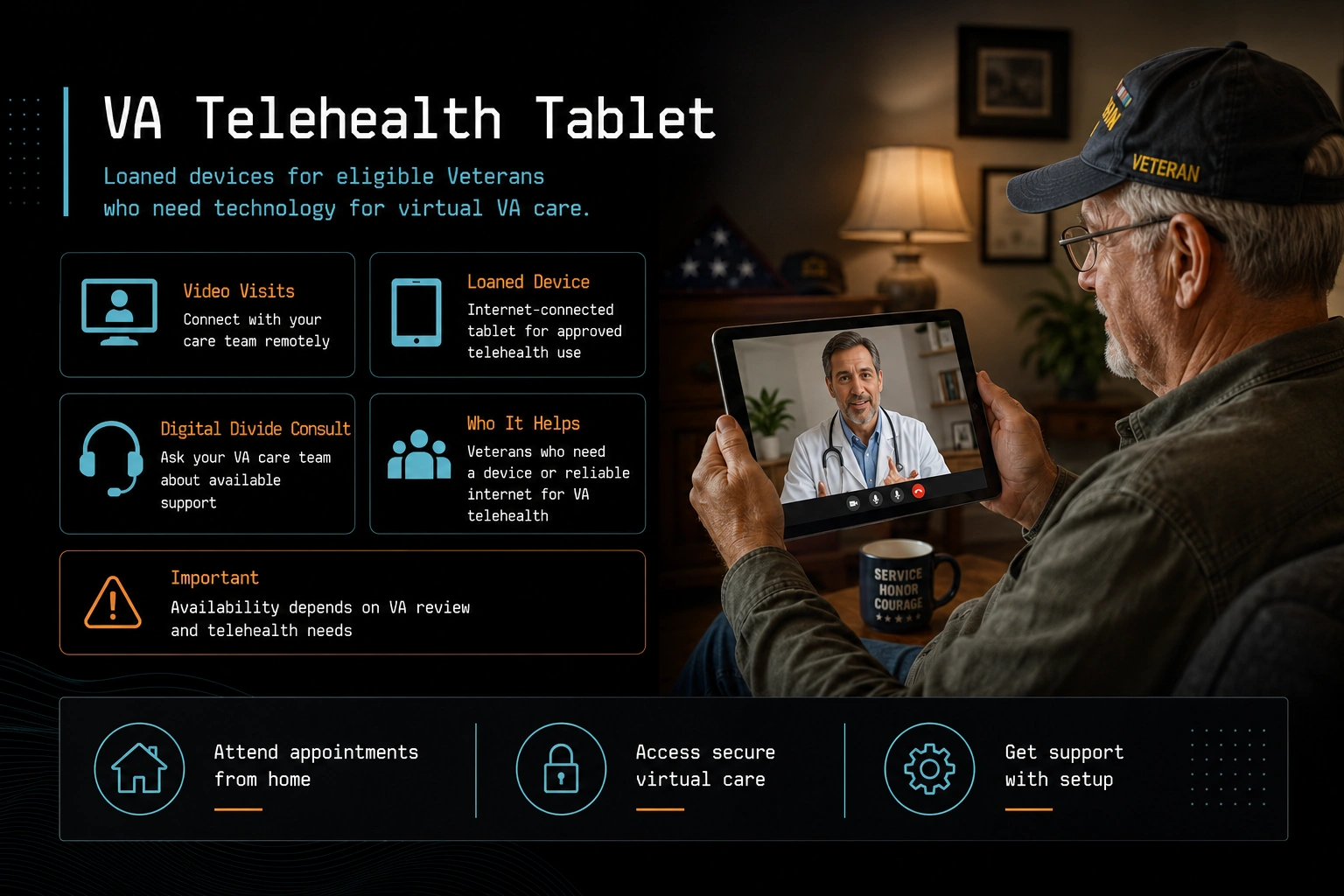 VA Telehealth Tablet